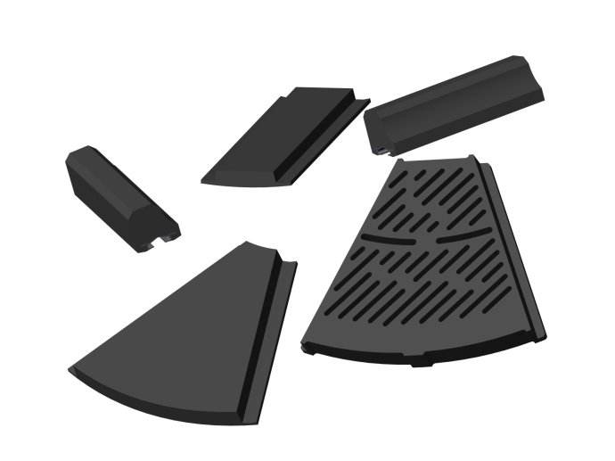 橡膠襯板 橡膠襯板